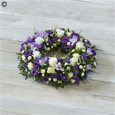 Scented Blue Wreath large